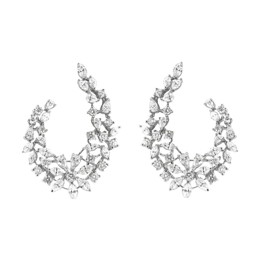  Trellis Diamond Earrings