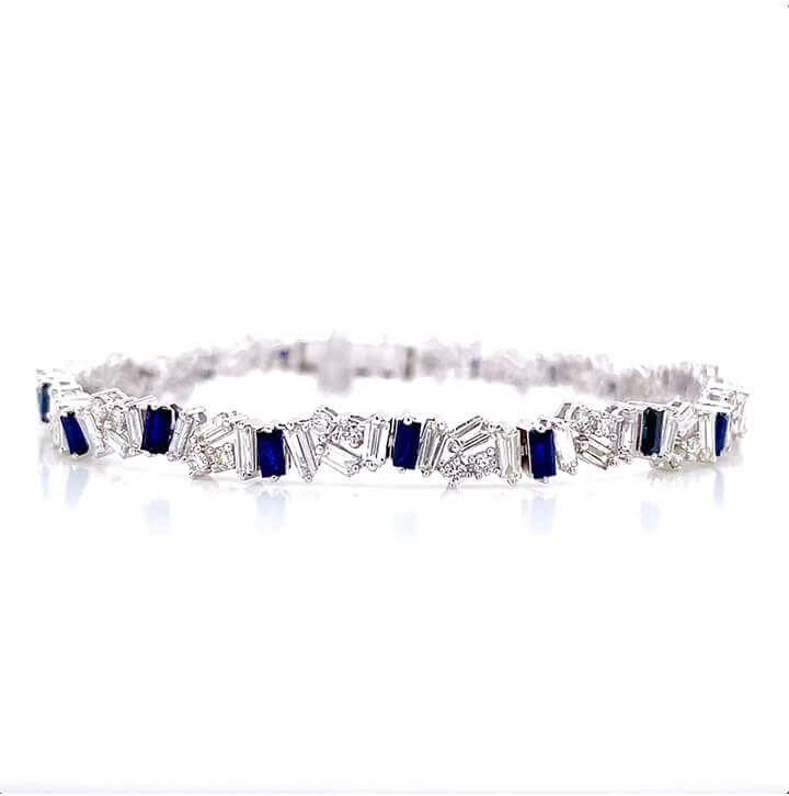  Delice Sapphire and Diamond Bracelet