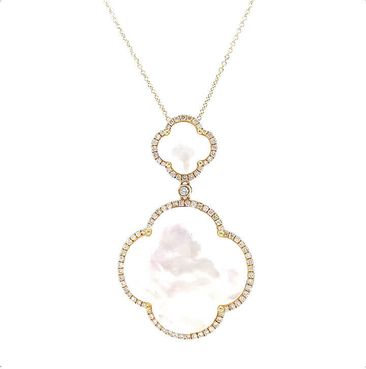  Kassim Mother of Pearl Necklace